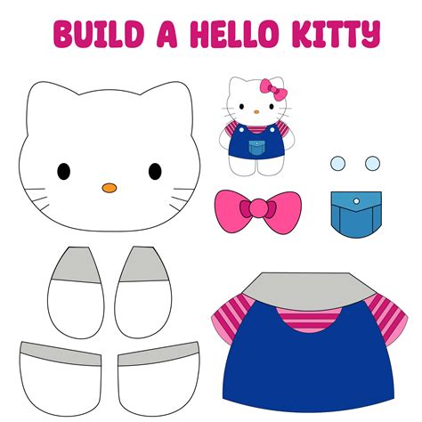 Hello Kitty Paper Doll Printable
