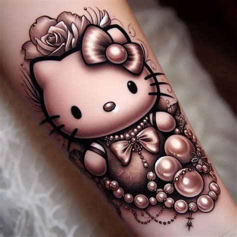 Unleashing the Playful Charm: Indulge in Hello Kitty Tattoo Ideas to Showcase Your Adoration for the Iconic Feline