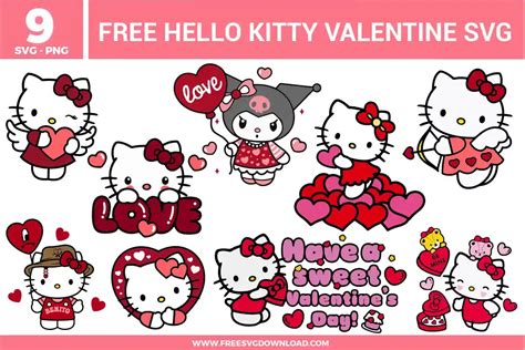 52+ Hello Kitty Valentines SVG, Hello Kitty Be Mine Candy SVG, Kitty Valentine SVG, Png Dxf. Valentine Hello Kitty, Valentine Benito Kitty SVG, Hello Kit