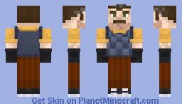 Unlock the Mystery of Your Minecraft World with the Enigmatic Hello Neighbor Skin