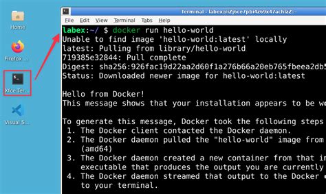 Hello World exploitation Docker
