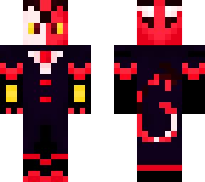 Hellishly Awesome Helluva Boss Minecraft Skin - Customizable Characters