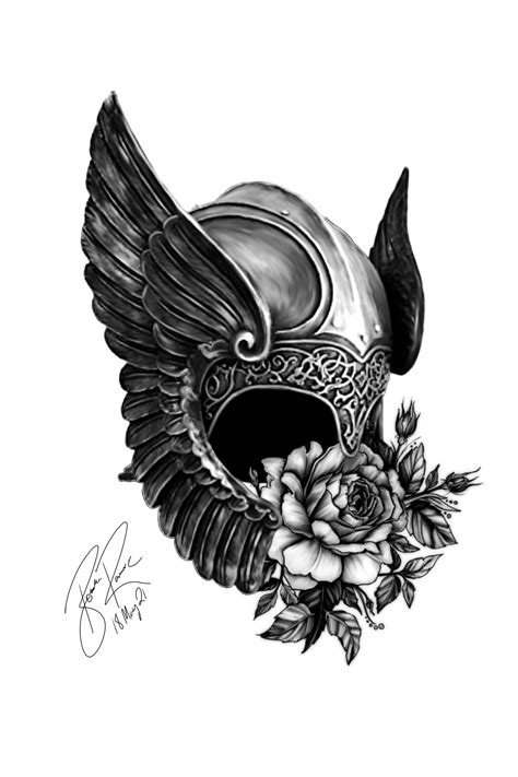 40 Helm Of Awe Tattoo Designs For Men Norse Mythology Ideas