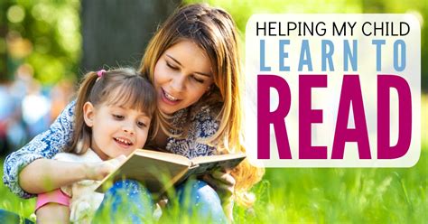 Help My Child Learn to Read