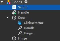 Help Needed Tweening a Door - DevForum | Roblox