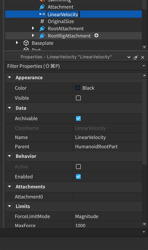 Help with linear velocity - Scripting Support - DevForum | Roblox