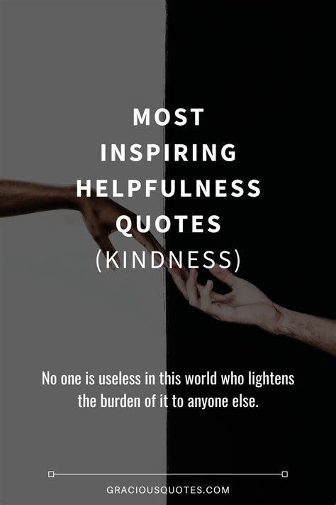 Helpfulness and Kindness
