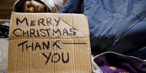 Helping Homeless On Christmas Day