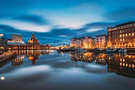 Helsinki at Night