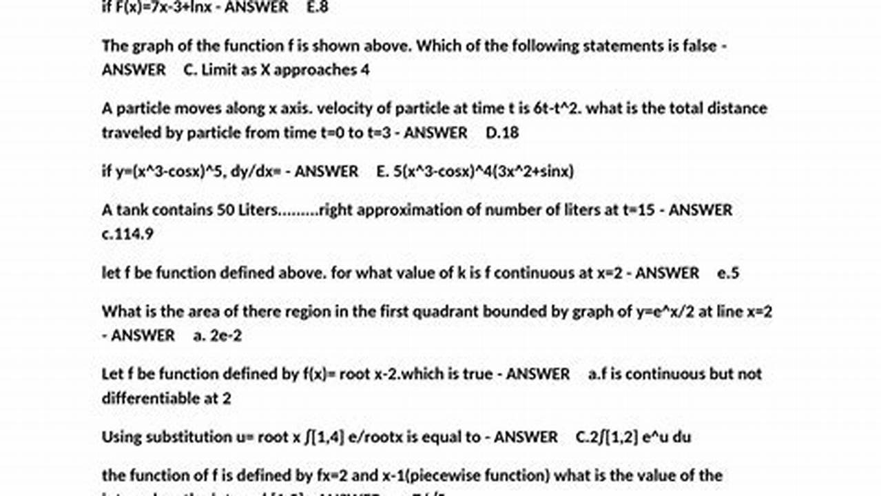 Hen Is The Ap Calc Ab Exam 2025