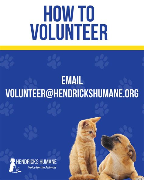 Hendricks County Humane Society Volunteer