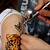Henna Airbrush Tattoo