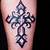 Henna Cross Tattoos