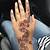 Henna Hand Tattoo