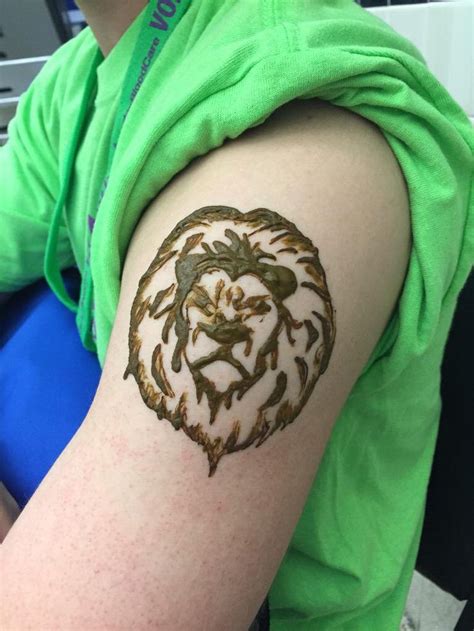 Henna Lion Tattoos, Animal tattoo, Geometric tattoo