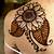 Henna Sunflower Tattoo