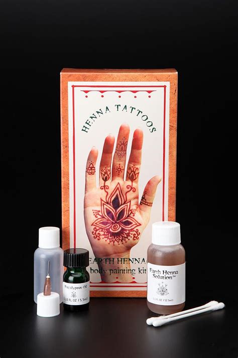 1pcs Natural Herbal Henna ConesTemporaryTattoo kit Black