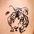 Henna Tattoo Tiger