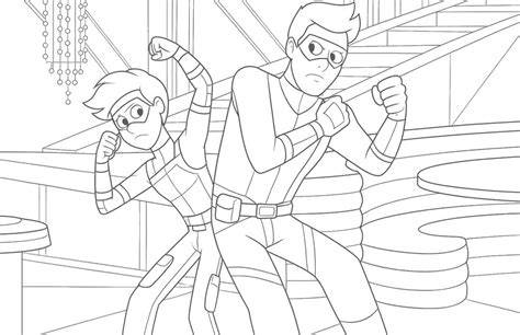 Henry Danger Coloring Page