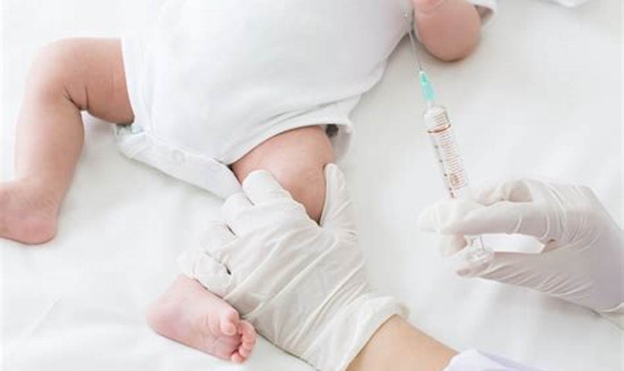 Hepatitis B vaccine for infants