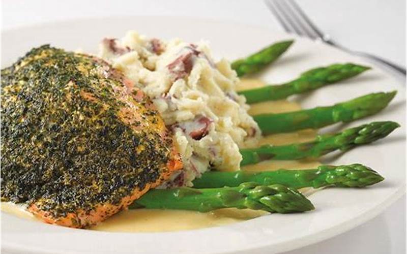 Herb Crusted Filet of Salmon Cheesecake Factory