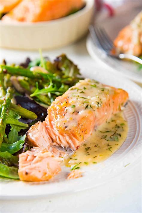 Herb-Infused Lemon Butter Salmon