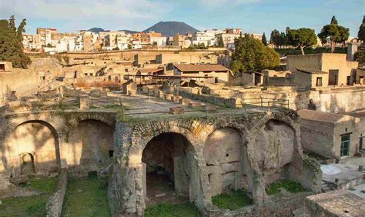 Herculaneum archaeological site exploration