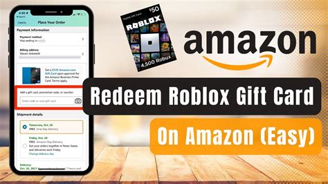 Here\'s How To Redeem a Roblox Gift Card From Amazon 