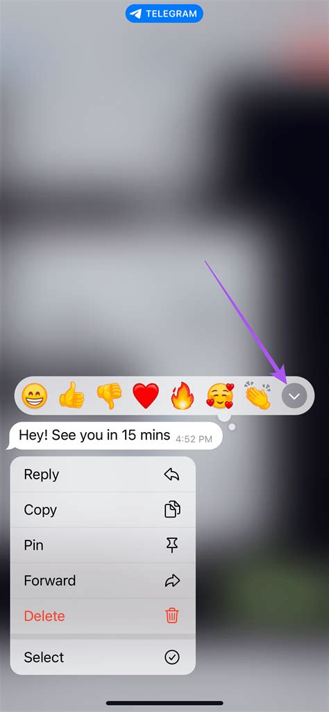 Here’s how to add a reaction to your Telegram conversation messages on Android