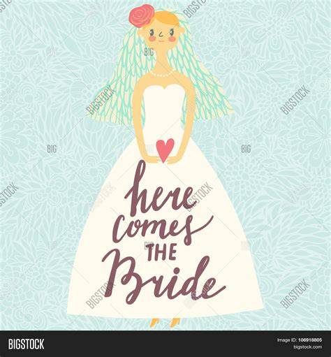 Here Comes The Bride Clipart Image Options