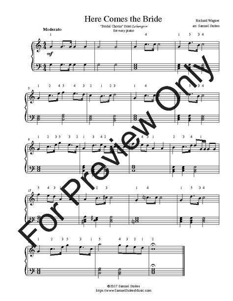 Here Comes The Bride Tablature Breakdown