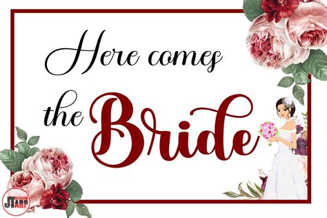 Here Comes the Bride Etiquette