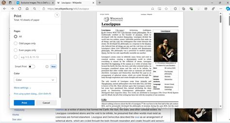 Here is how to use Smart Print or Clutter-Free Printing in Microsoft Edge