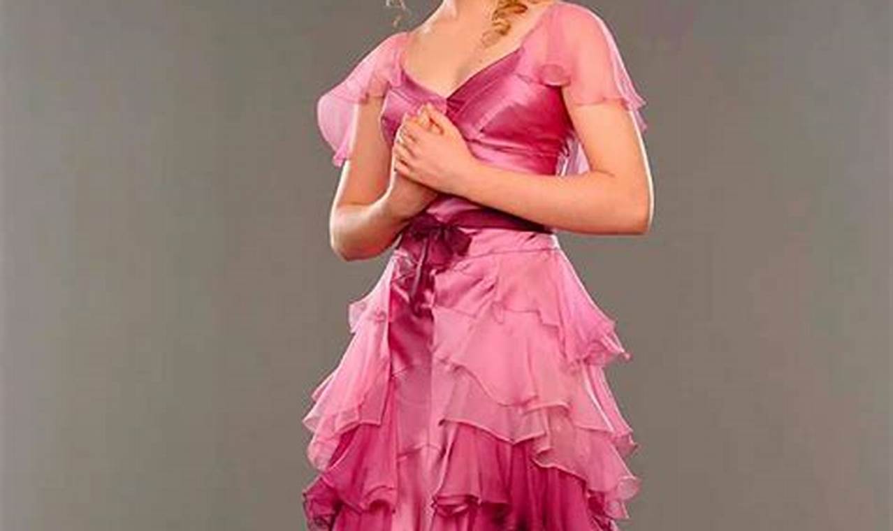 Hermione Granger Yule Ball Dress Sewing Pattern