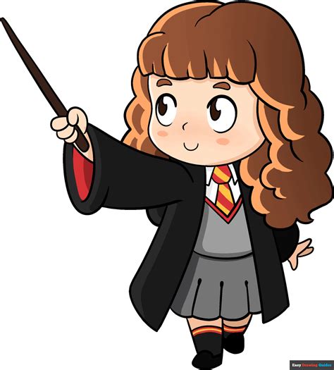 Hermione Cartoon Drawing