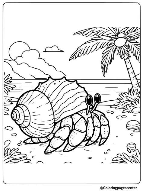 Hermit Crab Color Pages