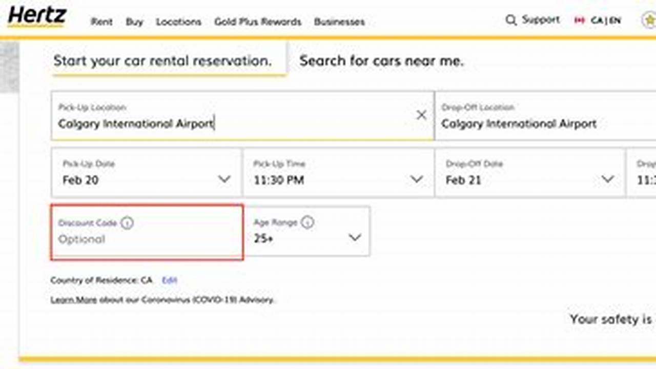 Hertz Promotion Code 2024
