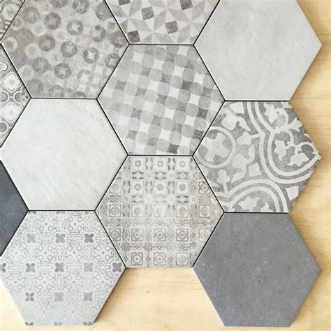 Hex Tile Floor Patterns