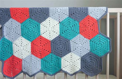 Hexagon Blanket Crochet Pattern