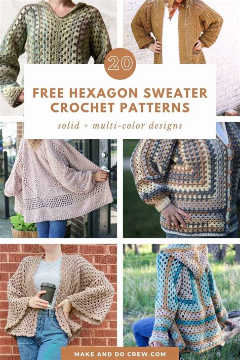 Hexi Hoodie Crochet Pattern