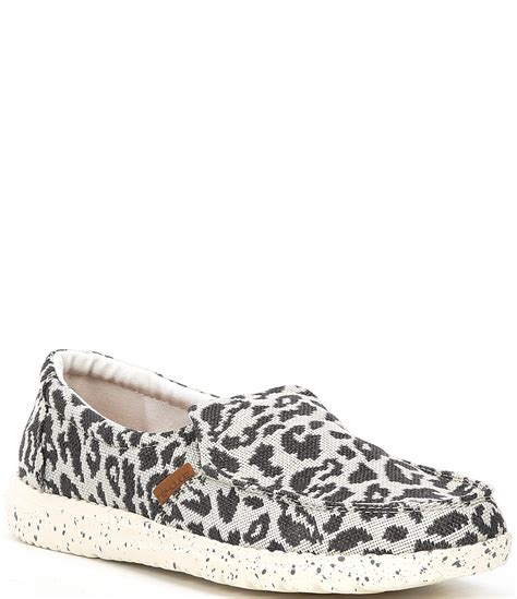 Hey Dude Leopard Print Shoes