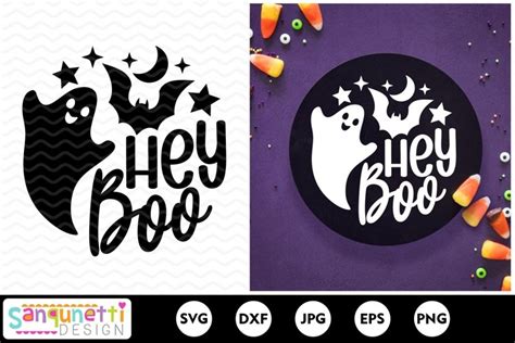 Unlock Your Creativity with the Adorable Hey Boo SVG Free!