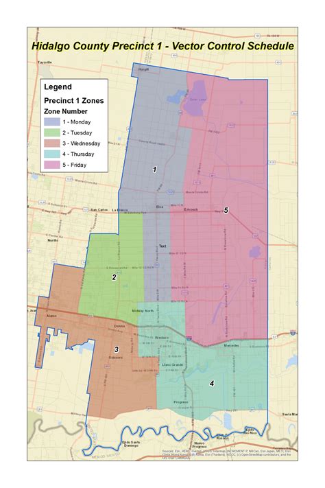Hidalgo County Precinct Map