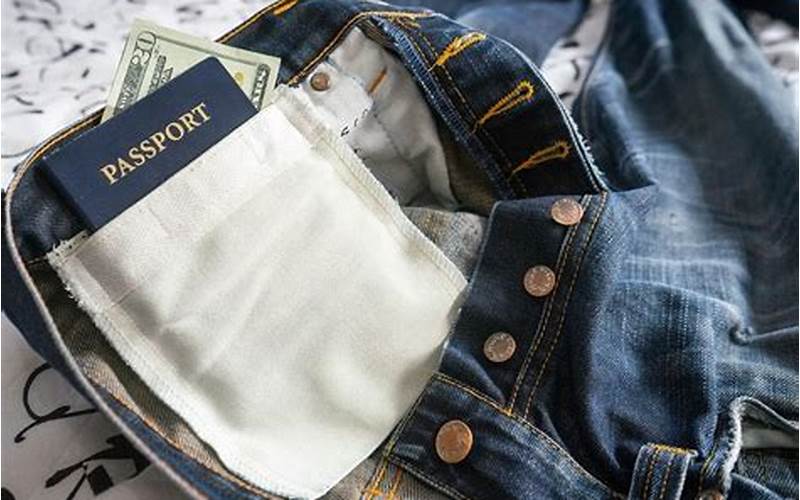 Hidden Pockets In Travel Pants