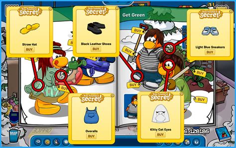 Hidden Catalog Items Club Penguin Rewritten Aug