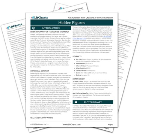 Hidden Figures Book Summary by Chapter Image 1