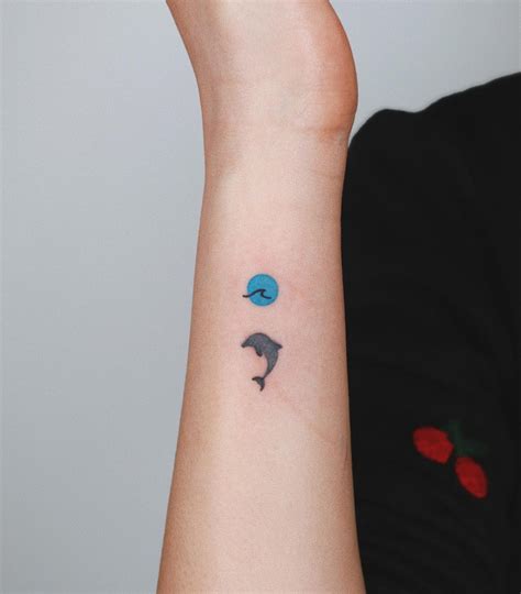 Hidden Semicolon Tattoo