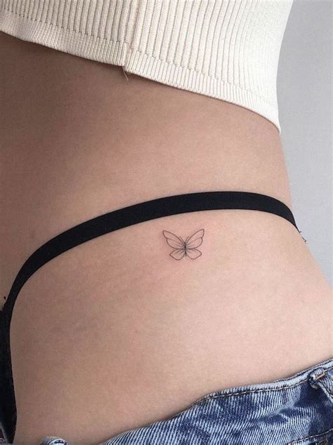 Hidden Small Hip Tattoos