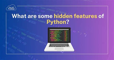Infographic on Python Hidden Features