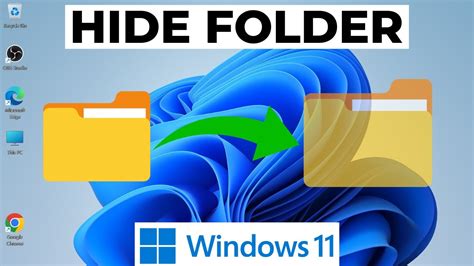 Hide a folder on Windows 11